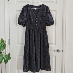 A New Day black Eyelet Dress